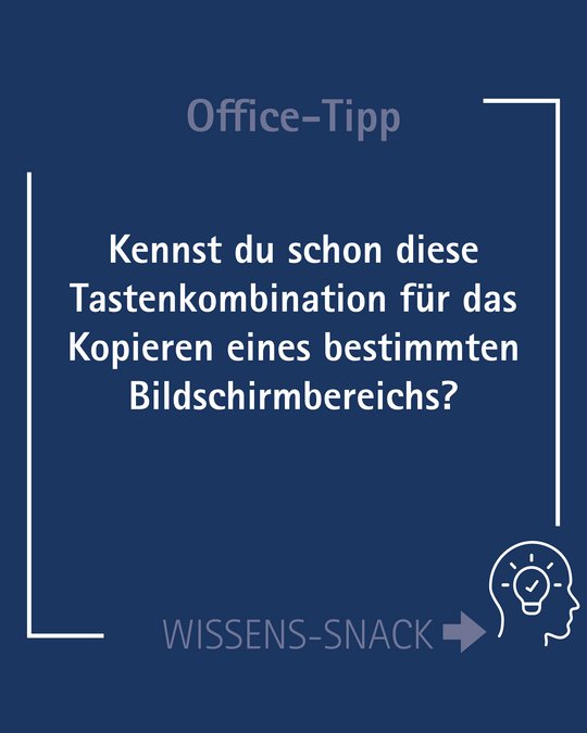 Office-Tipp Tastenkombination Screenshot
